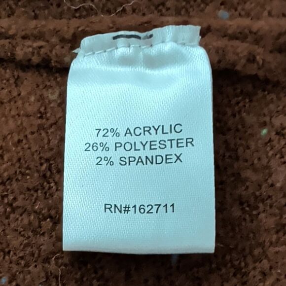 Love Tree Women's Warm Brown Cardigan - Picture 9 of 9